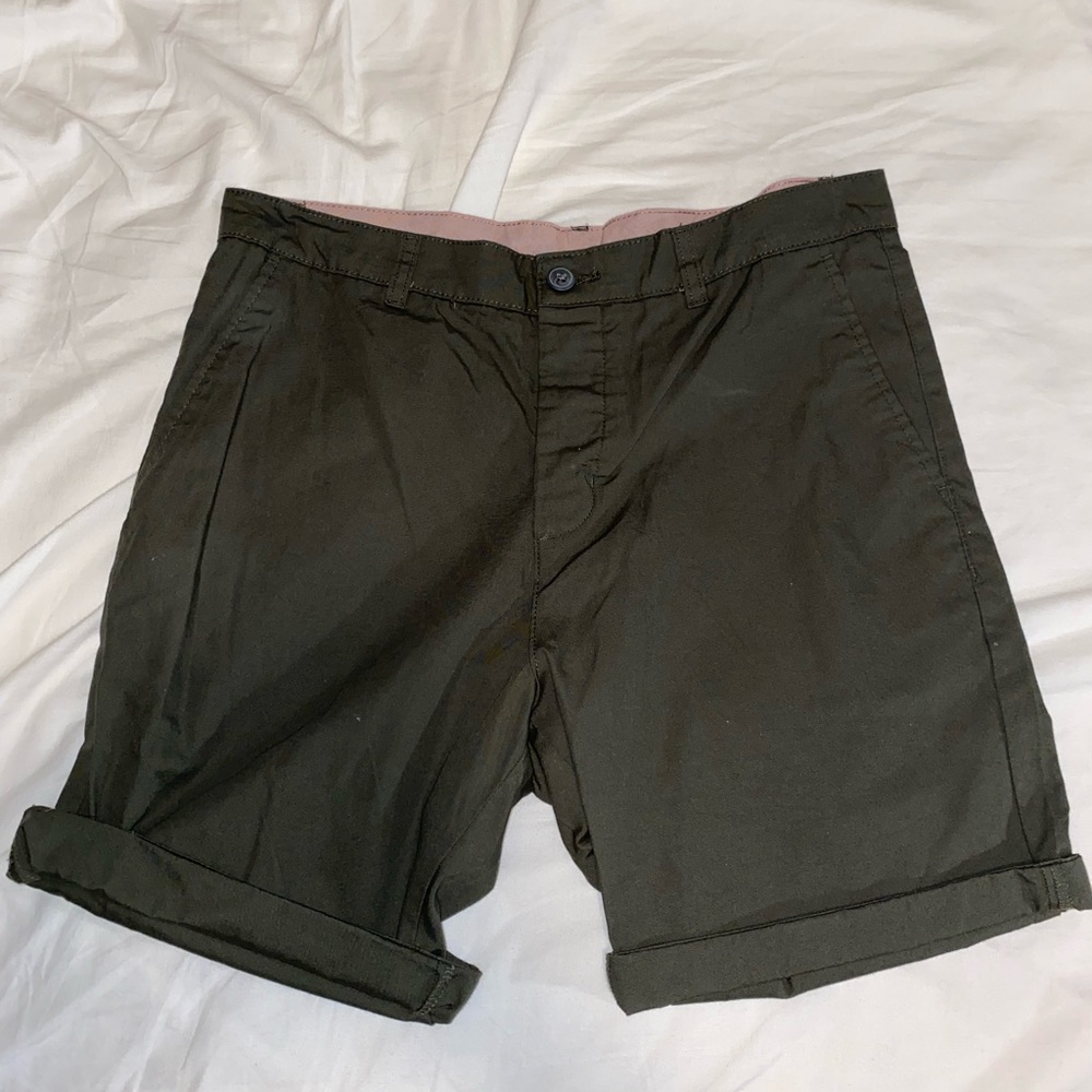 Green shorts